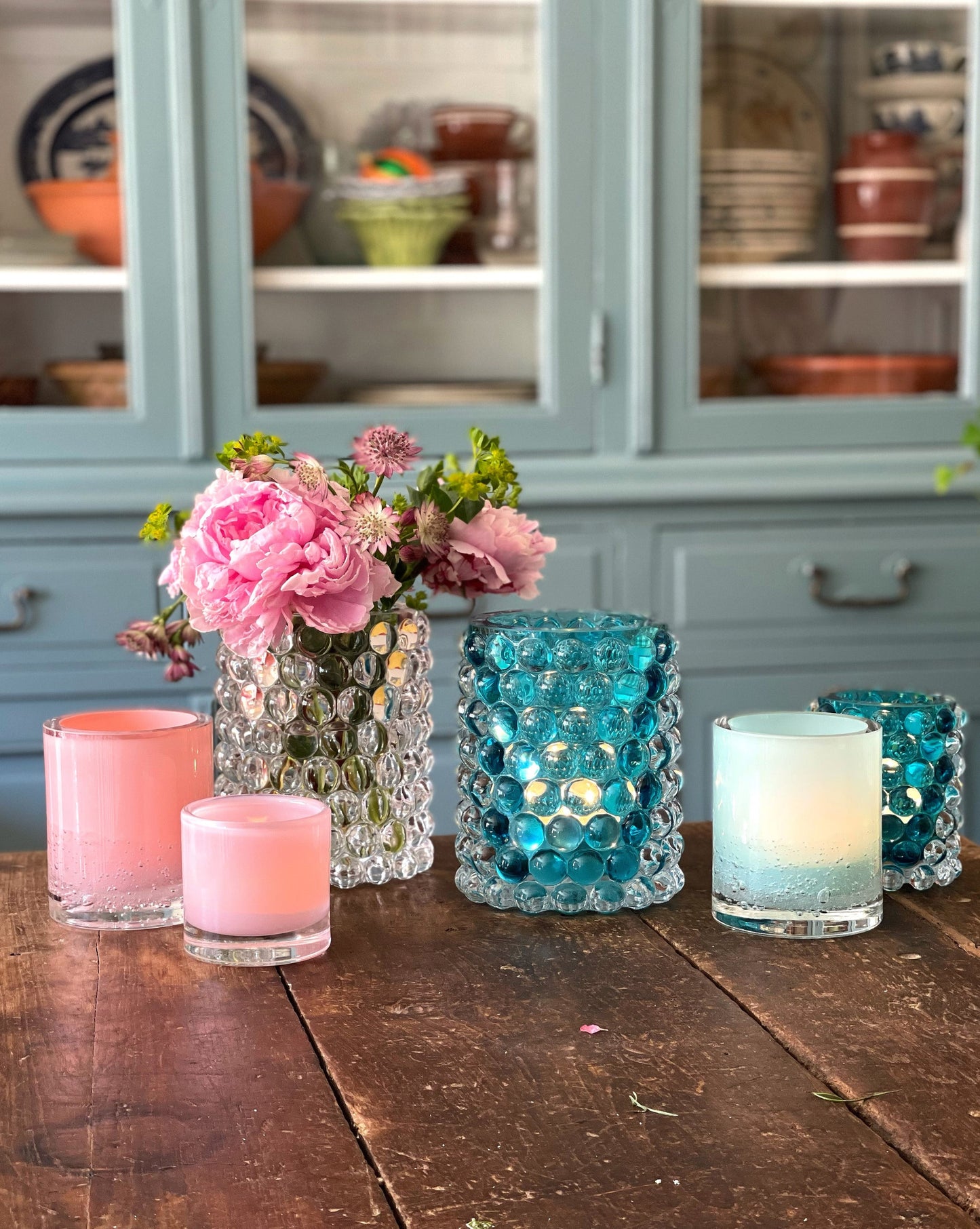 HURRICANE LAMP CANDY SMALL, Charlotte Windlicht