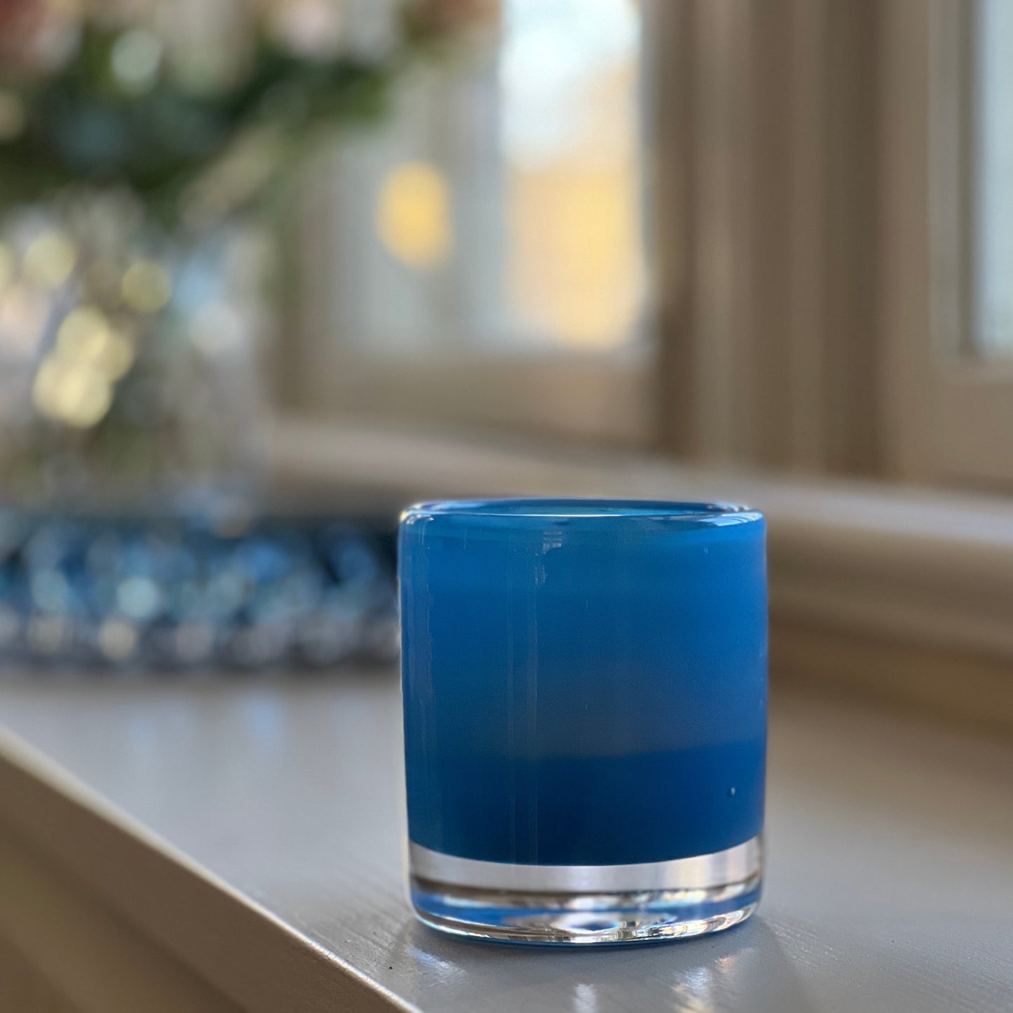 HURRICANE LAMP CANDY SMALL, Sea Windlicht