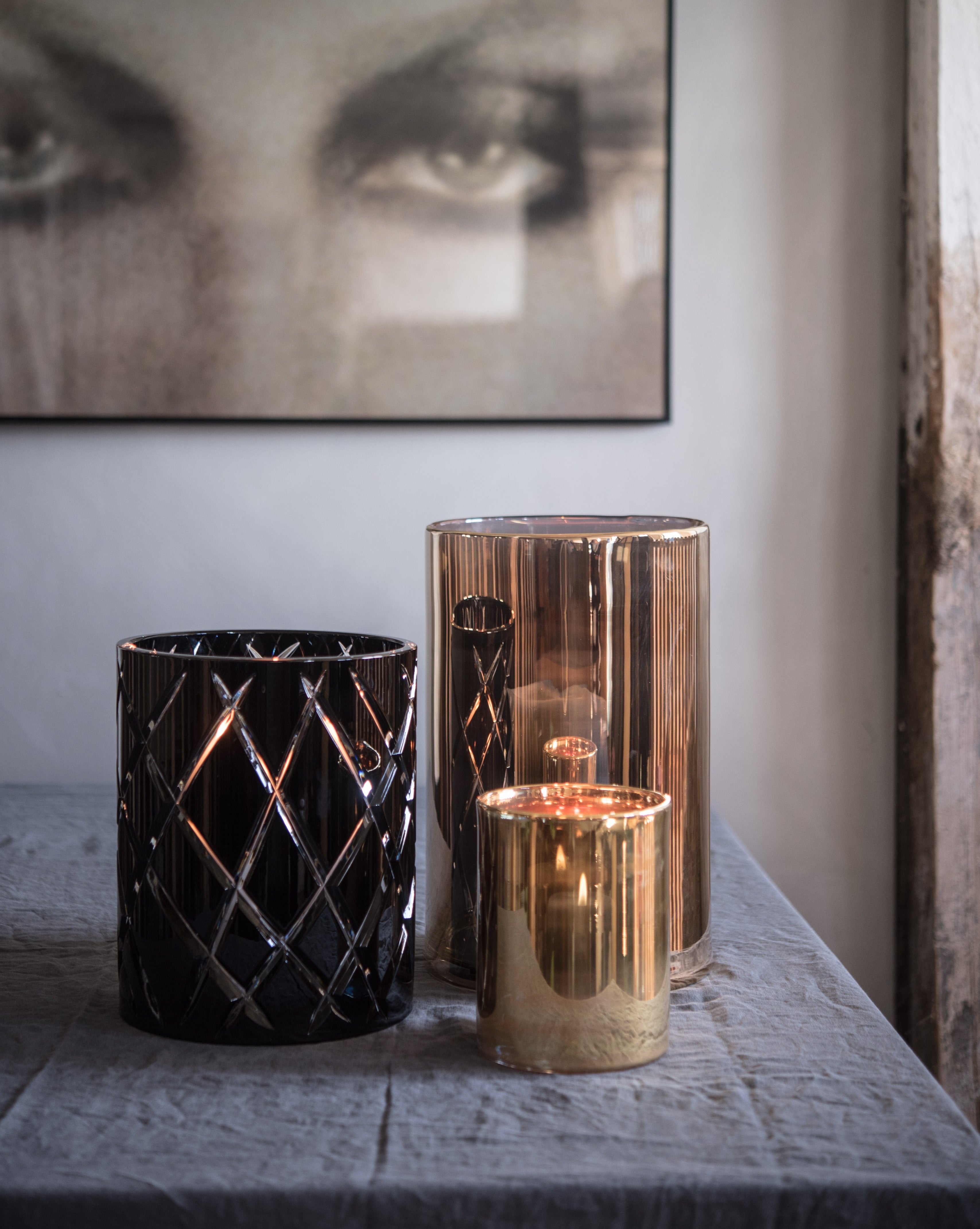 Extra large deals hurricane lamps